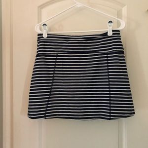 Toad & Co - skort small, navy blue & white